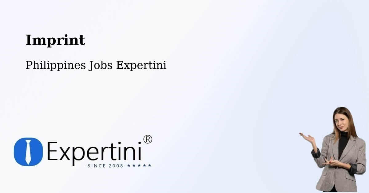 Imprint – Compostela - Philippines Jobs Expertini